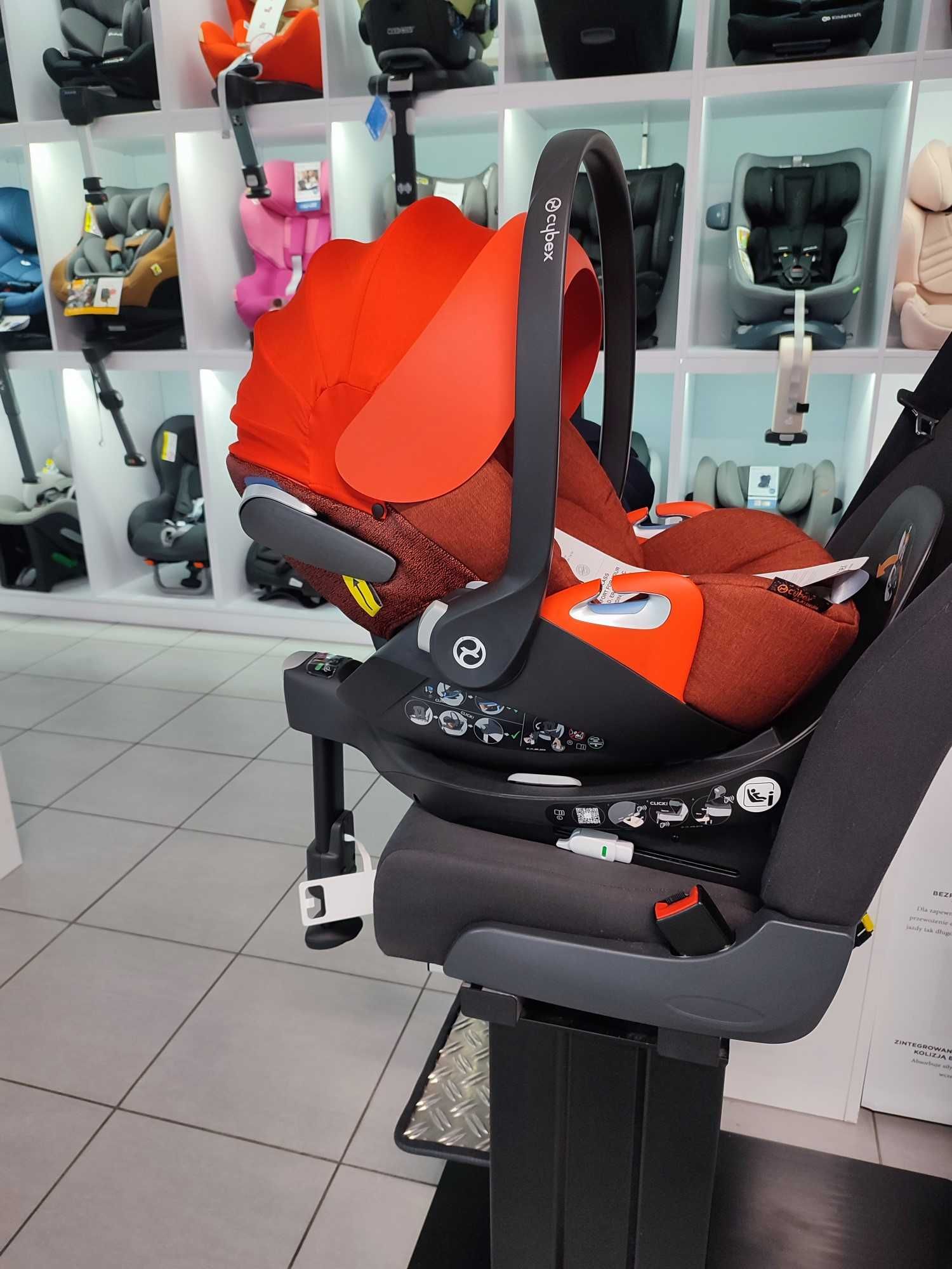 WYPRZEDAŻ! Cybex Cloud Z PLUS i-Size + obrotowa baza NOWY