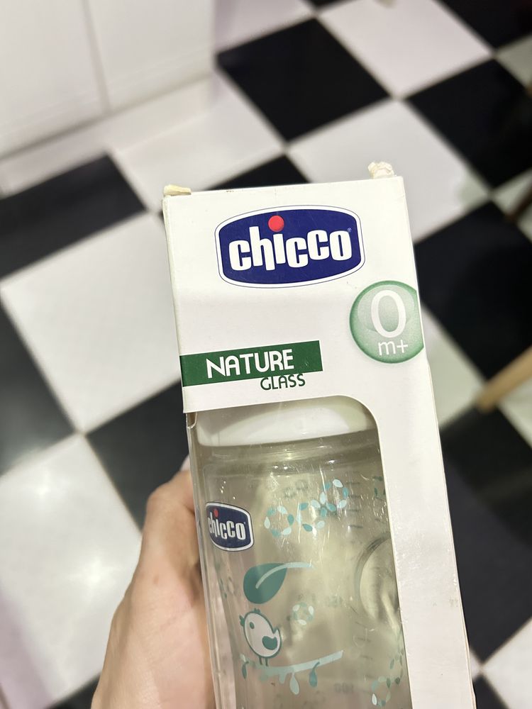 Скляна пляшка Chicco