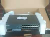 Сетевой Коммутатор Fast Ethernet TP-LiNK TL-SF1016DS.Новый.Отправляю