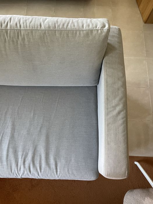 sofa cinzento ikea