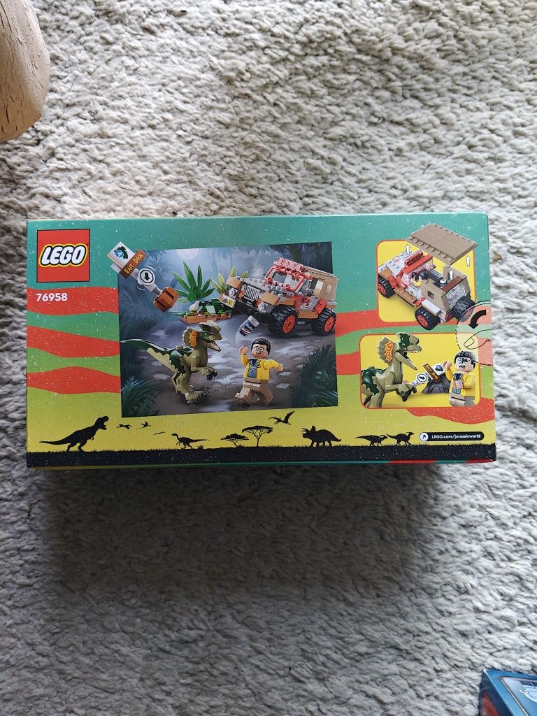 Lego Jurassic World 76958 Zasadzka na dilofozaura
