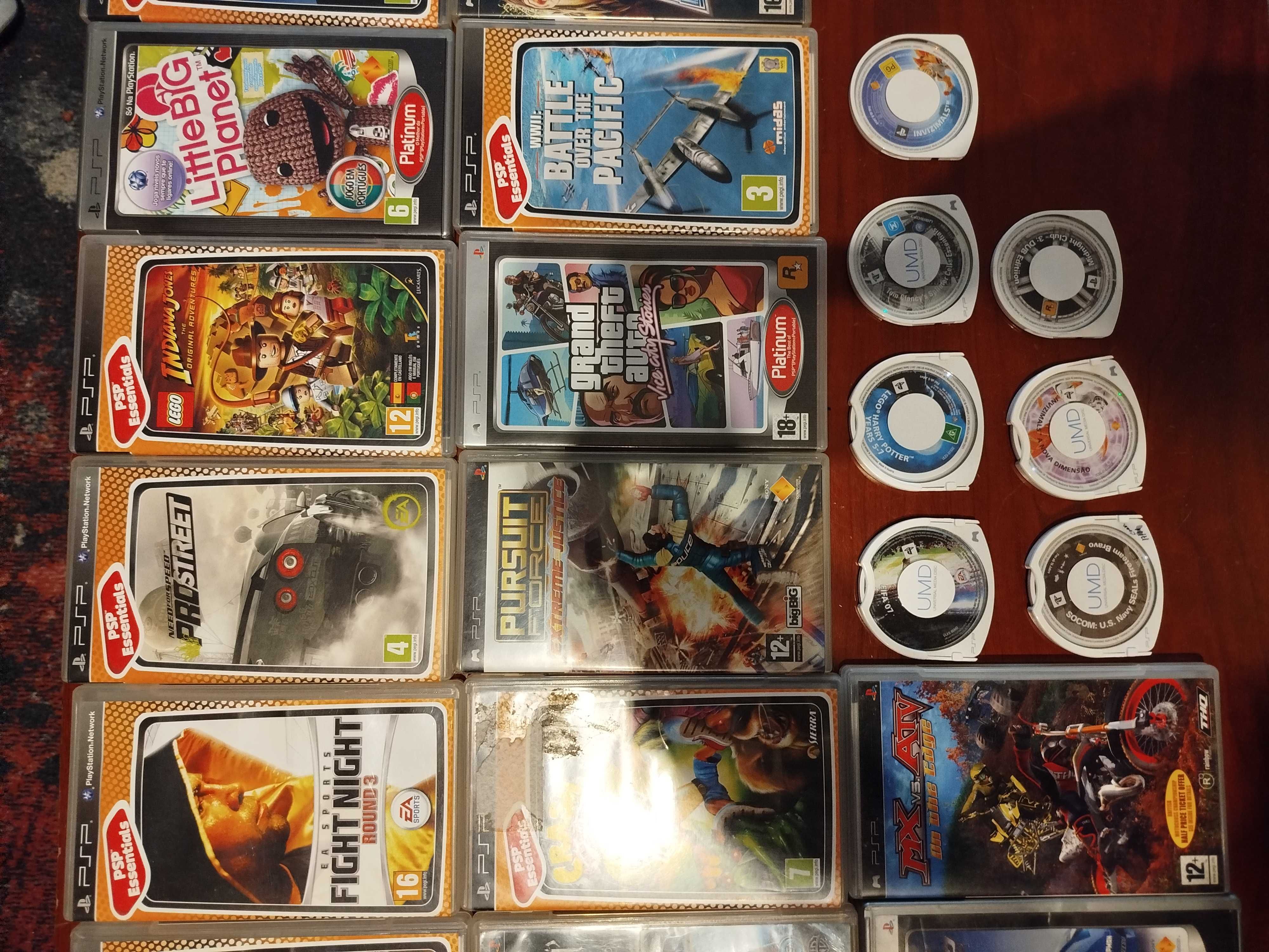 PSP a funcionar a 100% com vários jogos