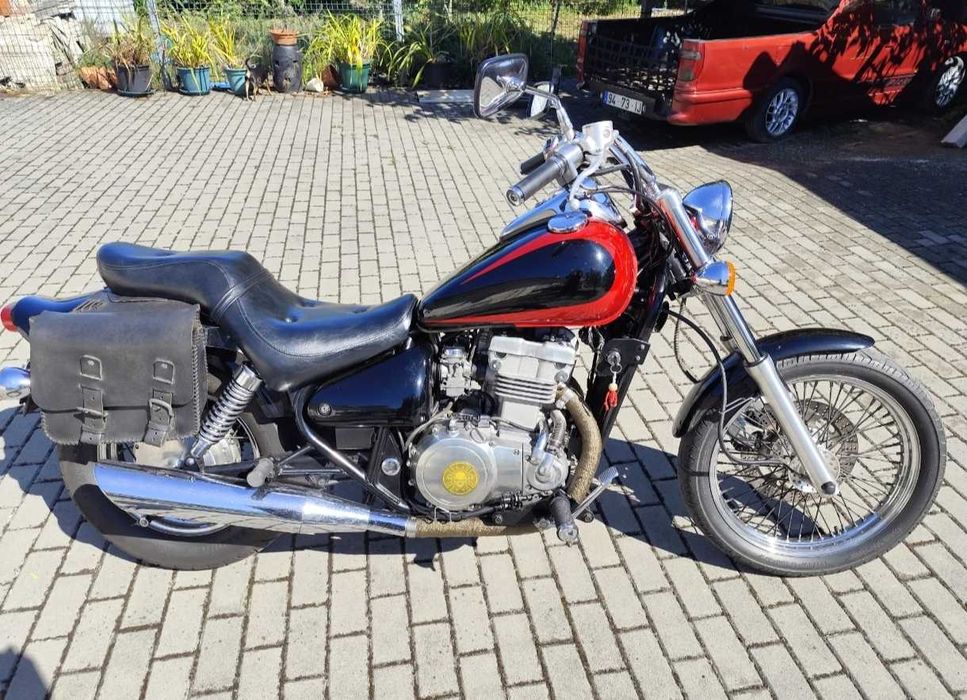 Kawasaki Vulcan 500 troco por jipe