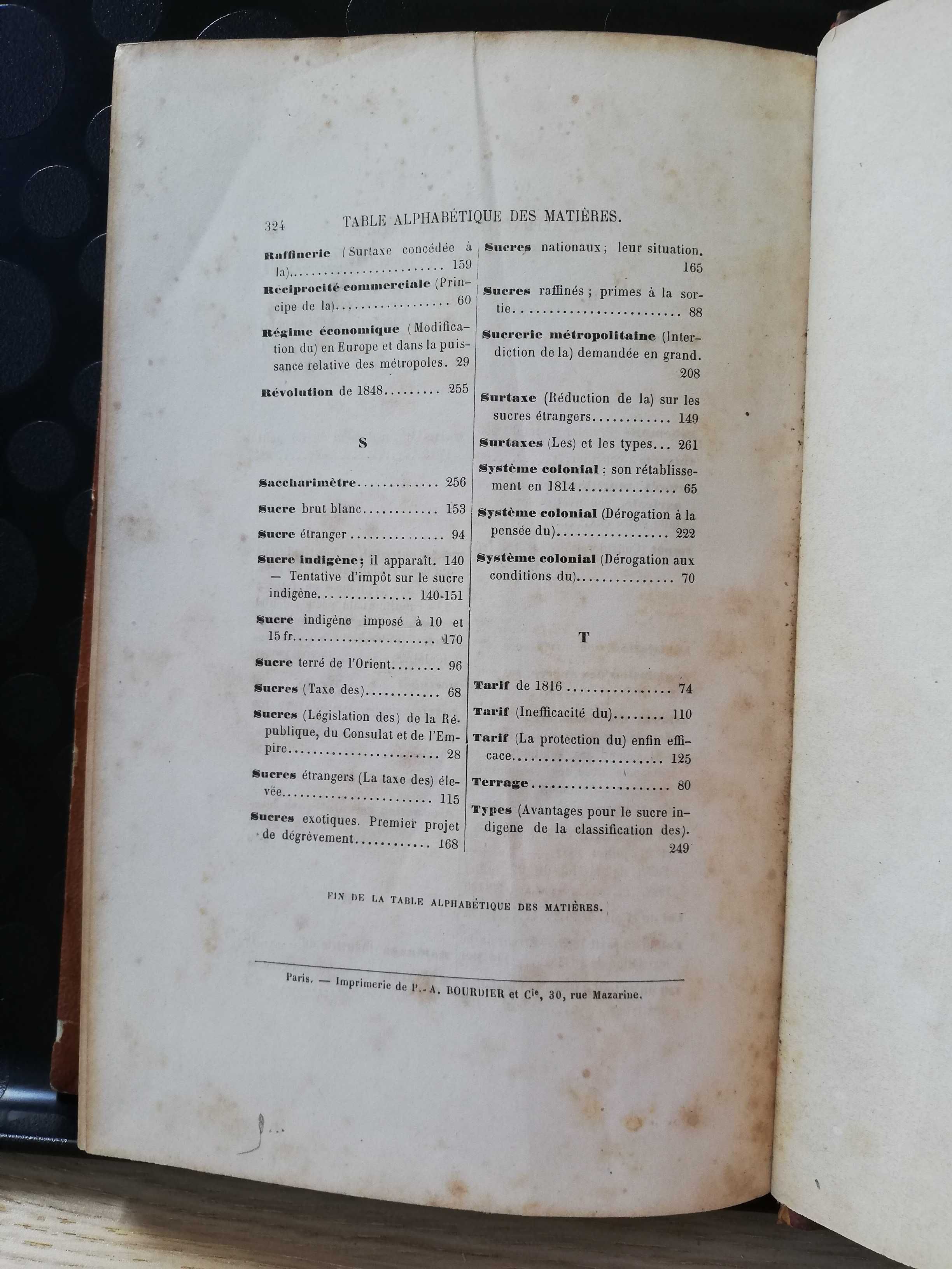 Étude sur le Système Colonial - M. Le Comte A. de Chazelles, ed. 1860