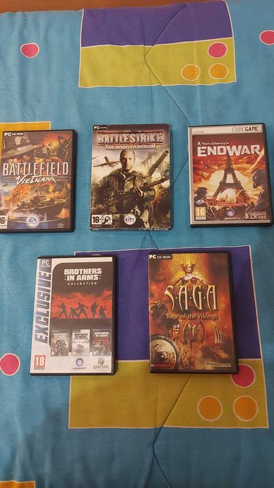 Coleção de jogos antigos para PC