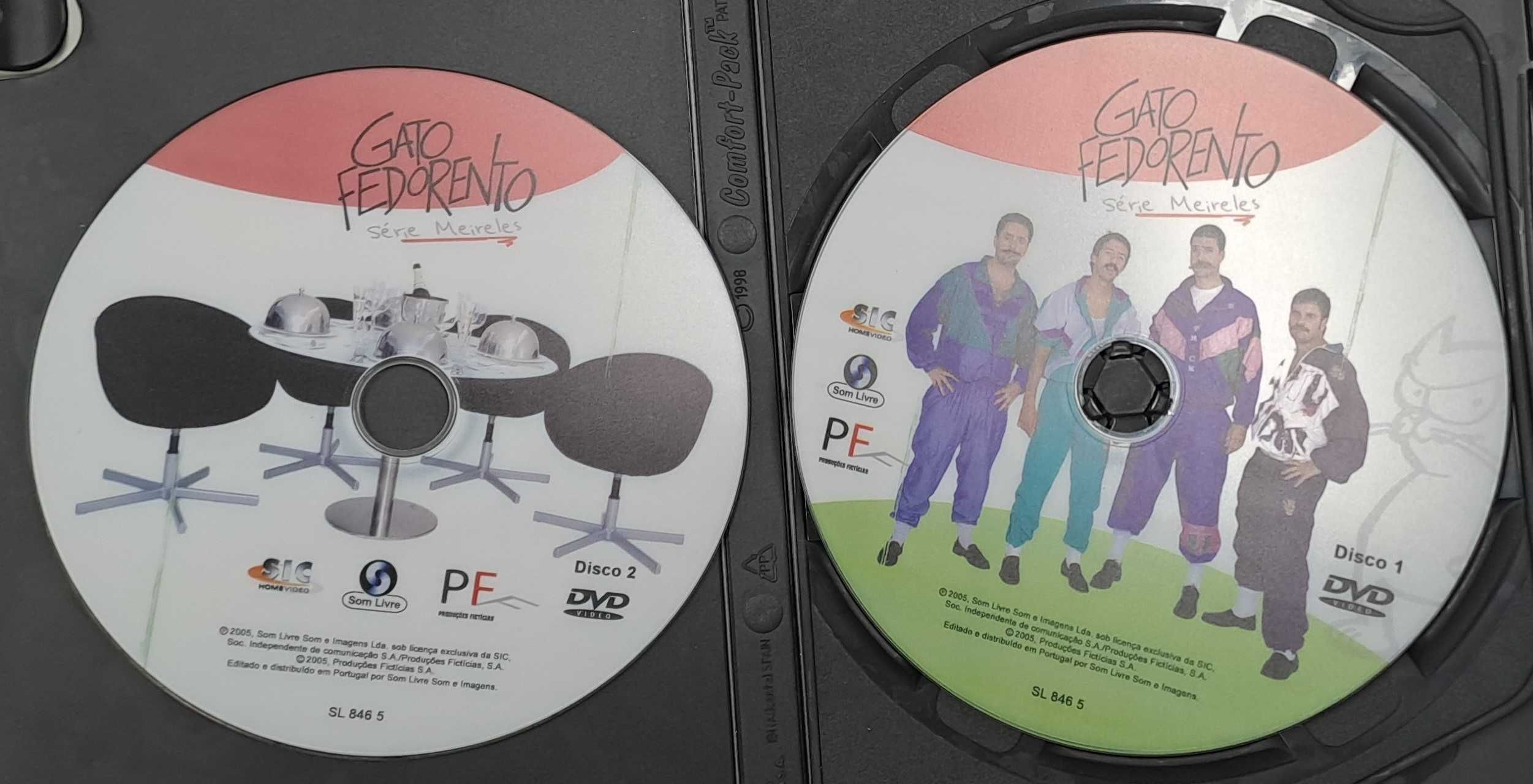 Pack com 7 Séries do Gato Fedorento (14 DVD)