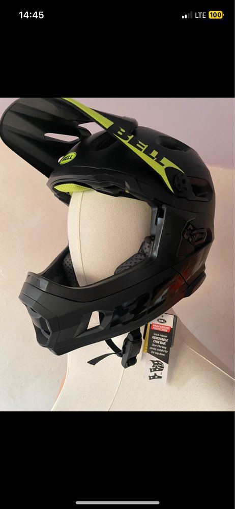 Kask rowerowy Bell Super DH Mips Spherical Matte/Gloss black rozmiar M