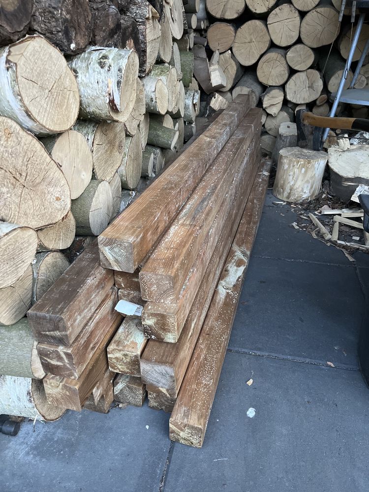 Kantówka drewniana impregnowana sosna 7x7x180