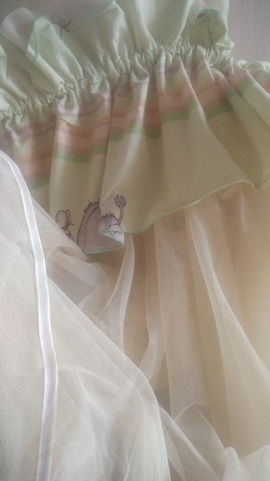 Балдахін  без  держателя,зашита на  ліжечко.