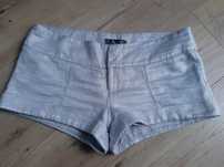 Spodenki Zara srebrne r.40
