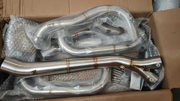 Kolektory wydechowe rury tłumik BMW S1000R S1000RR 2010-18 Nowe