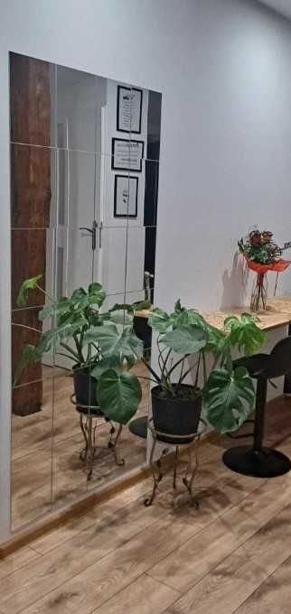 Zestaw 9 szt. luster ściennych naklejane lustro ścienne dekoracja