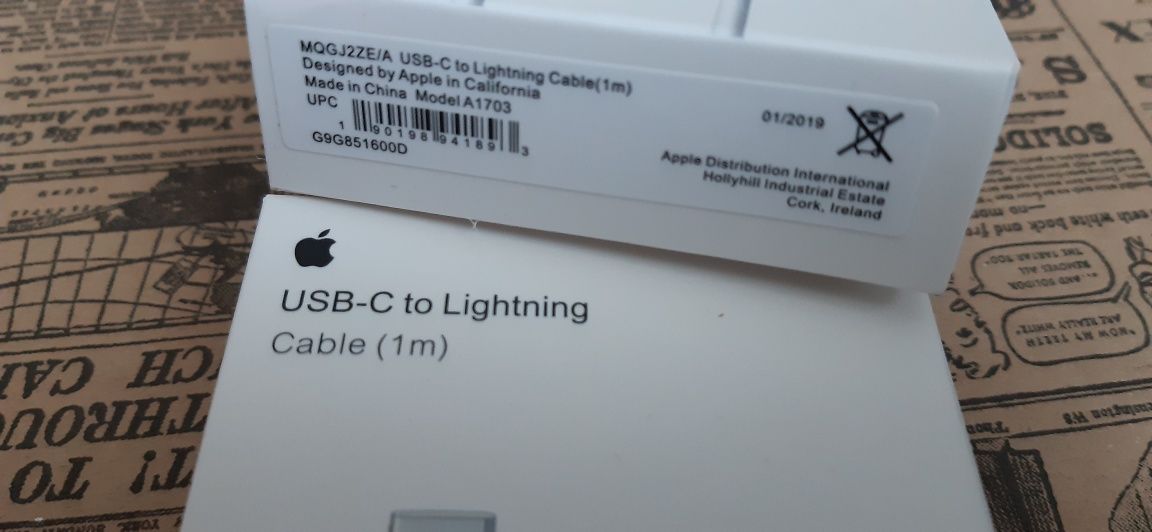 Kabel USB-C to Lightning do iPhone NOWY