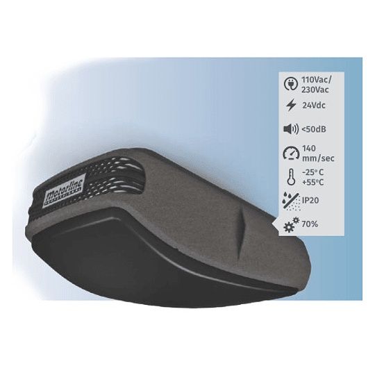 Envio grátis - Motorline Motor para porta de garagem seccionada ou bas