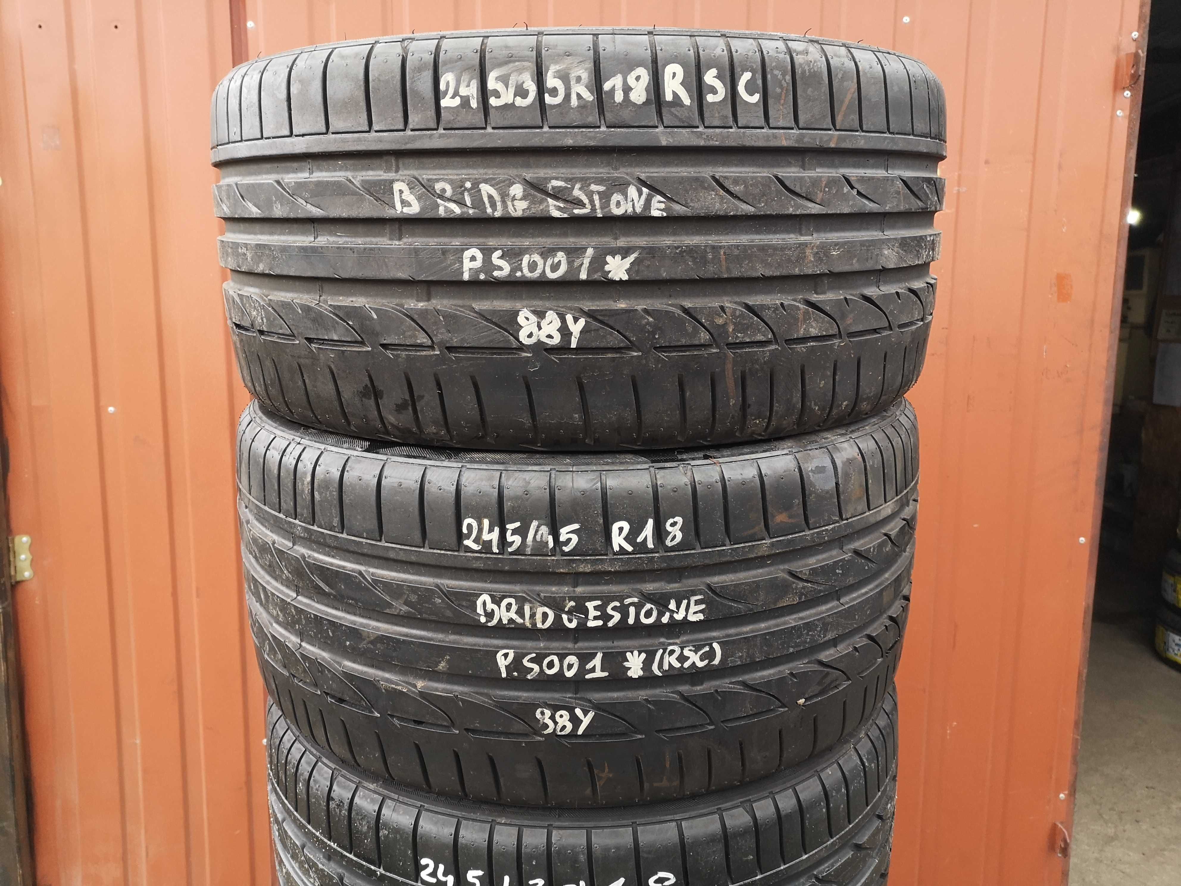 245/35 R18 88Y - Bridgestone Potenza S001* RSC - Run Flaty (5 sztuk)