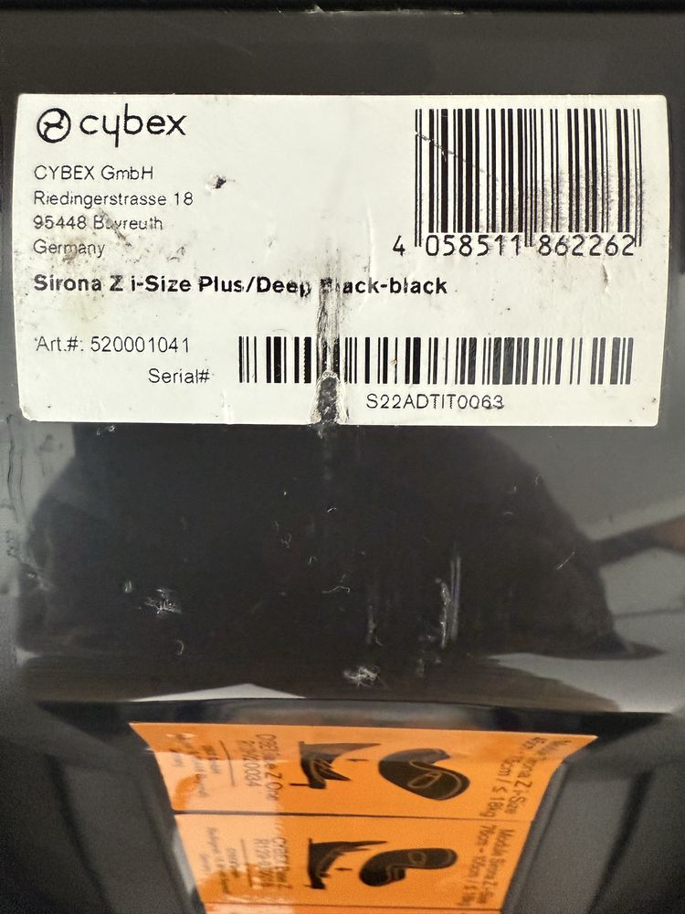 Cybex Sirona Z i - Size plus