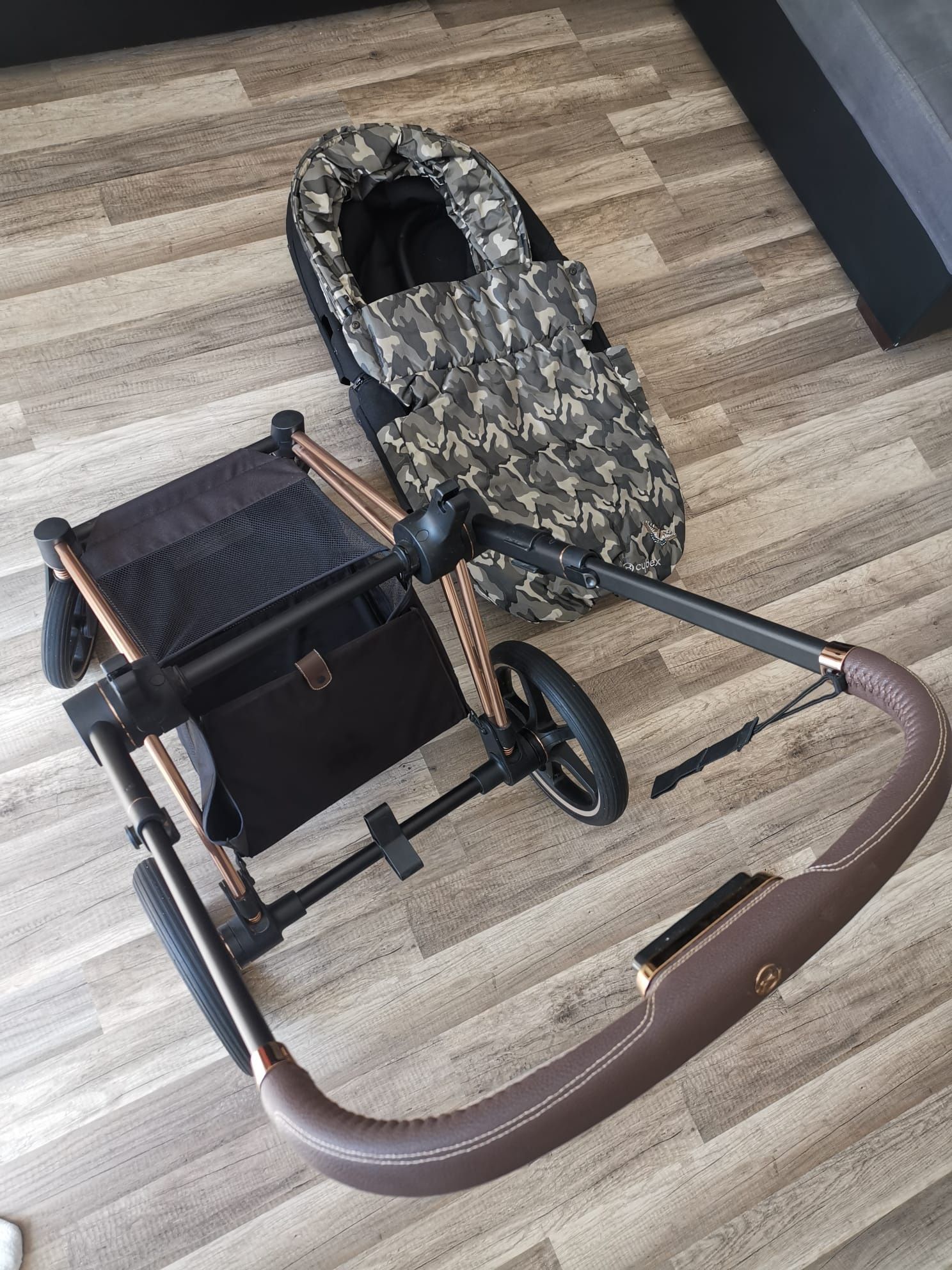 Wózek Cybex Priam 2.0 zestaw z dodatkowym  nowym siedziskiem