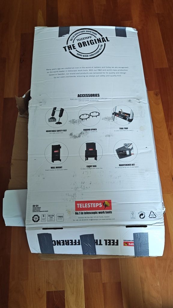 Drabina Telesteps Prime 4,1, nieużywana