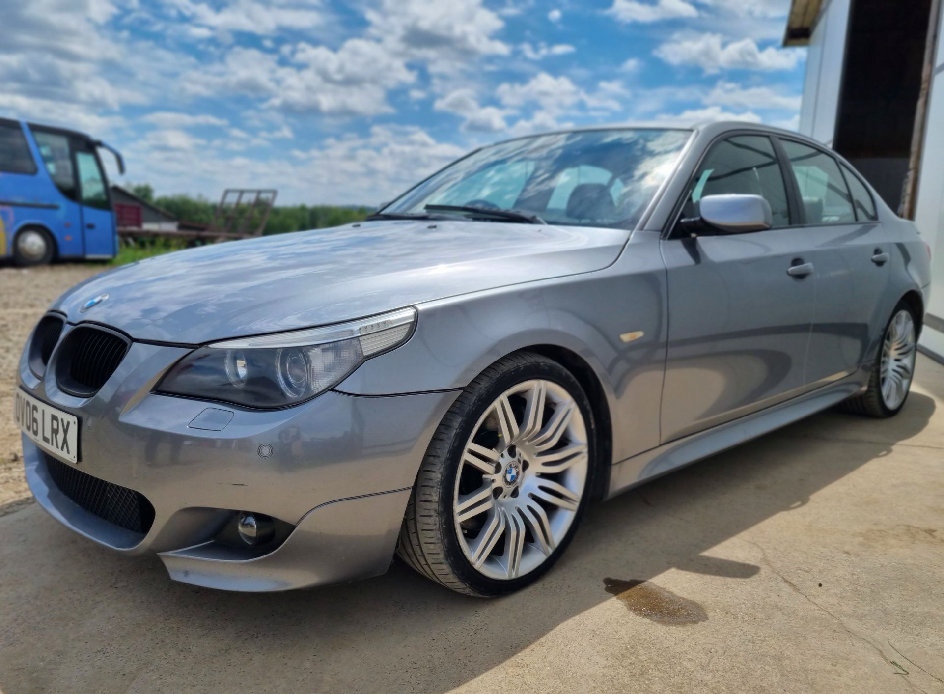 Разбор BMW E60/E61 535D М пакет Спорт салон Диски р19 Шрот БМВ Е60 535