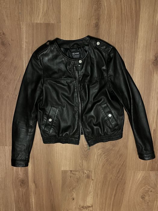 Skórzana kurtka Ochnik - rozmiar M