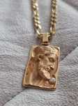 Fio em Ouro 3+1 com Cristo 19.2K
