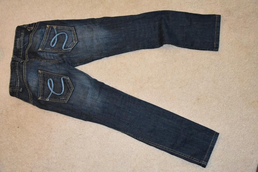 Spodnie jeansy ze streczem Bershka rozmiar 34