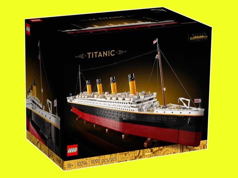 #nowe# Lego 10294 Titanic statek Trójmiasto wysyłka 0zł