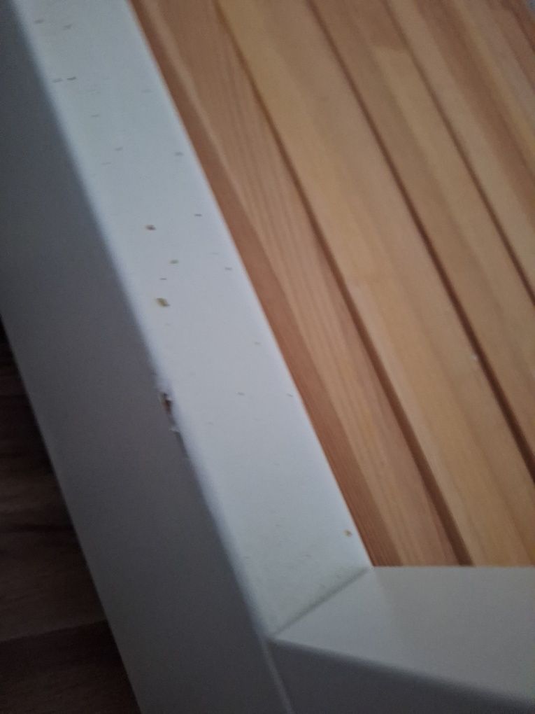 Łóżko dziecięce IKEA BUSUNGE białe