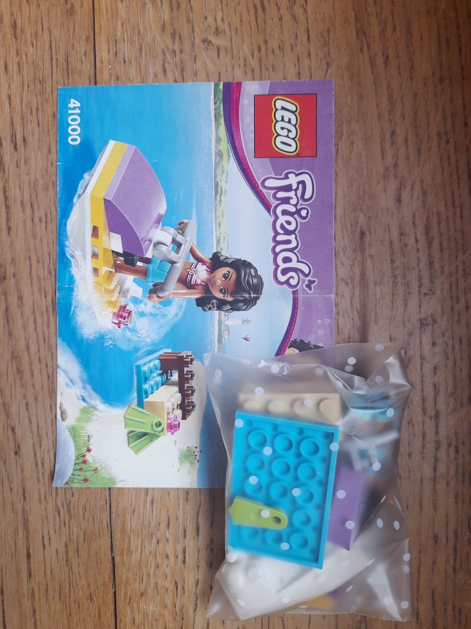 Zestawy lego friends 41010 ,41000 ,motorówka na plaży ,quad