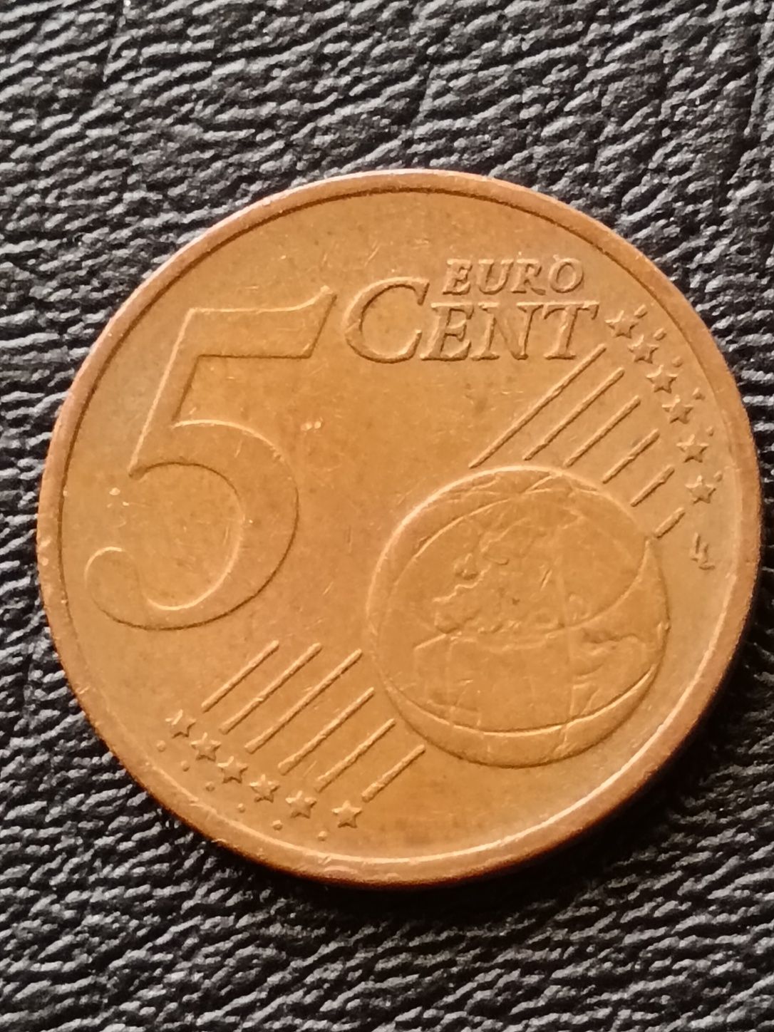 Moeda Austríaca 5 cêntimos 2002