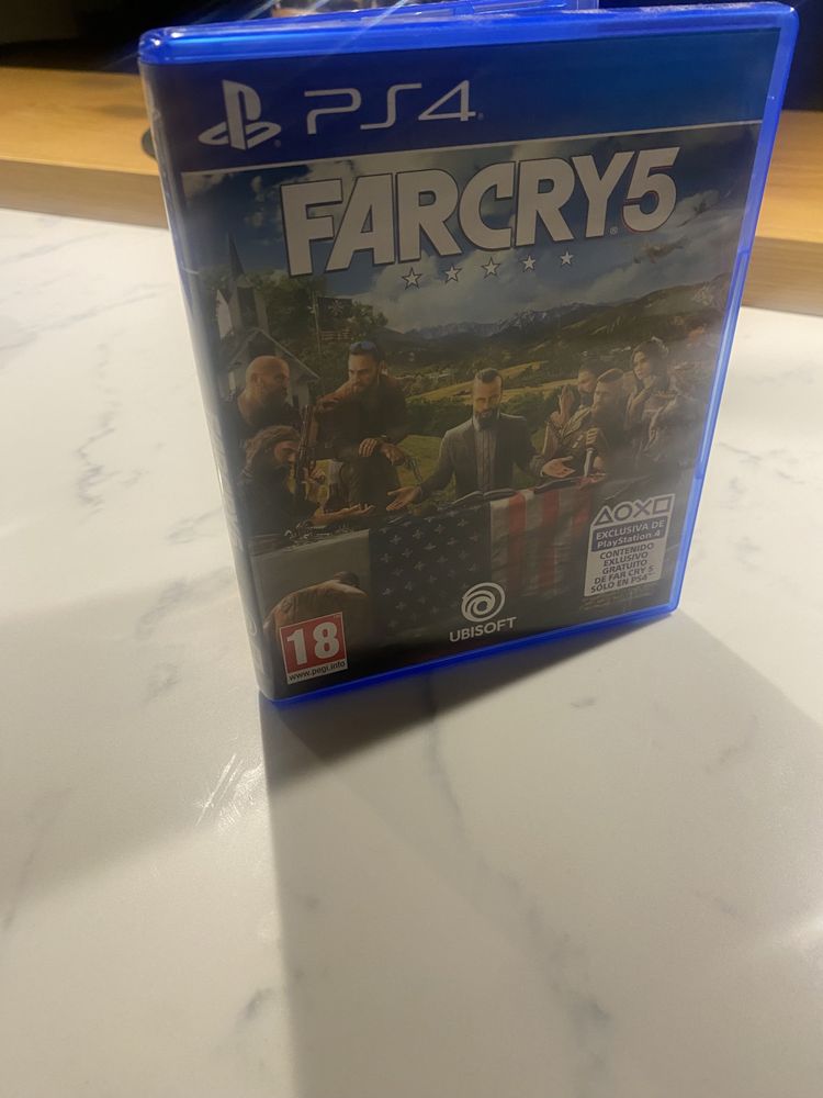 Far cry 5, PS4.    (impecável )