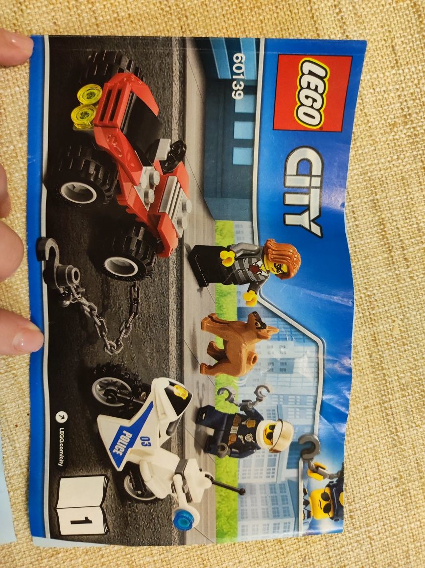 Lego City 60139 Policja Mobilne Centrum