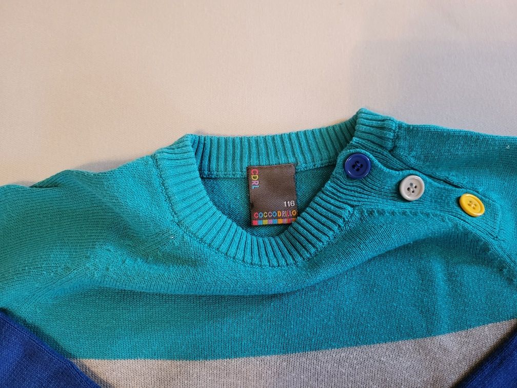 Zestaw bawełnianych sweterków H&M, CDRL, 110/116