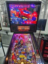 Flipper Fliper Pinball Corvette Backglass