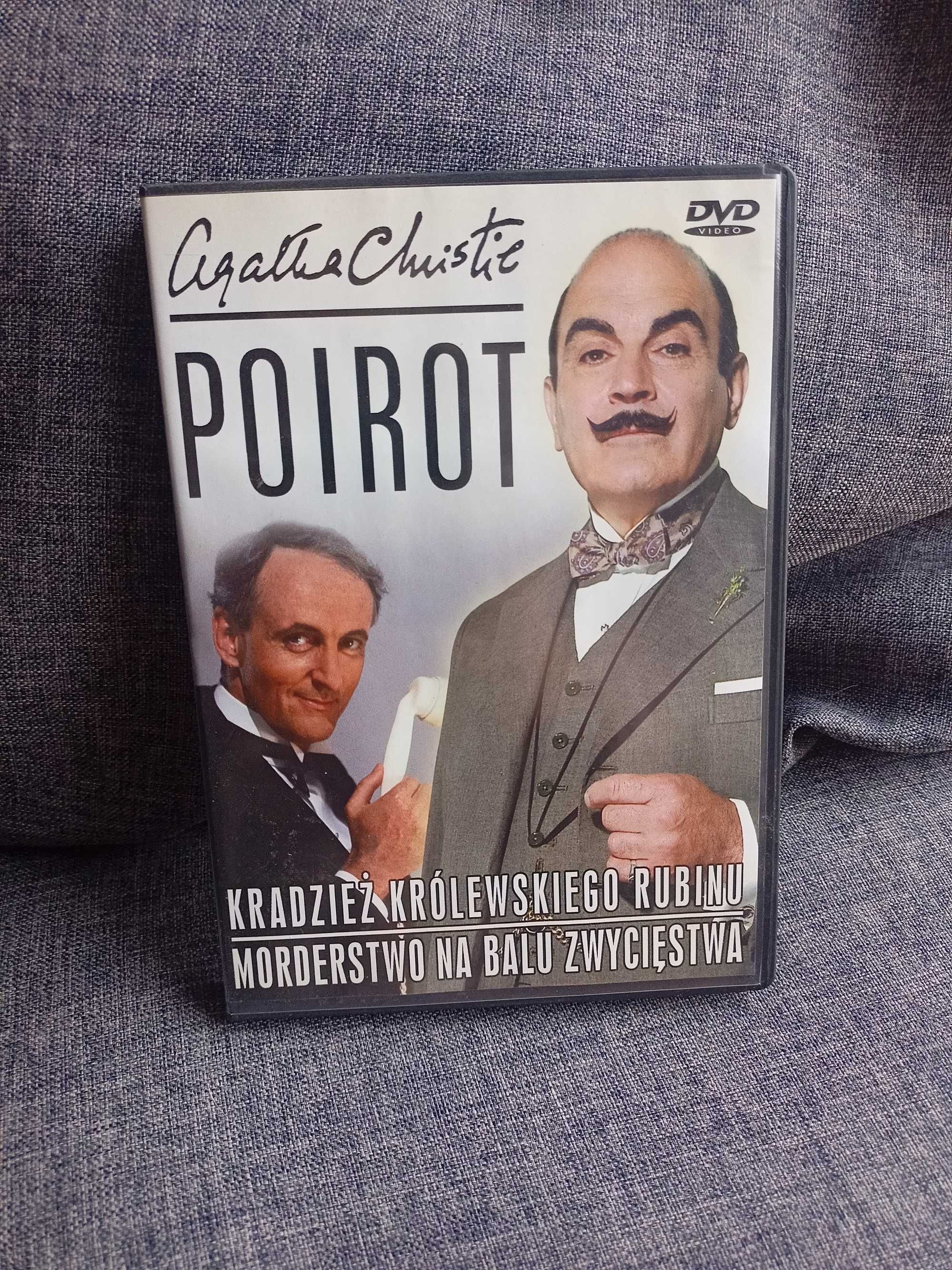 DVD Poirot 16. Kradzież królewskiego rubinu. Morderstwo na balu