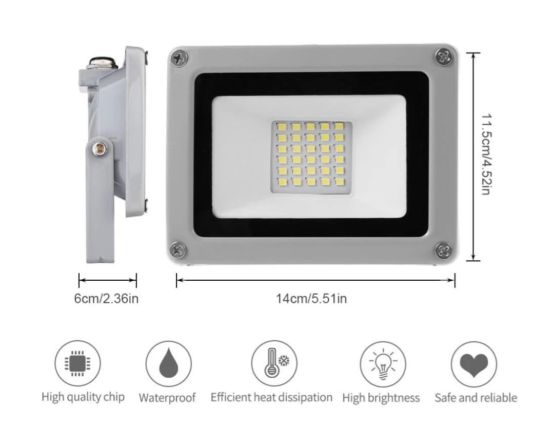 Halogen Led zewnętrzny