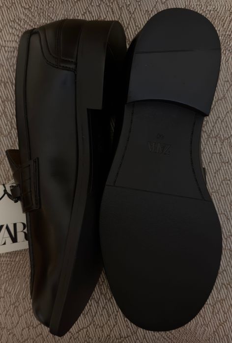 Елегантні лофери, Zara, розмір 40 (устілка 25,8 см), нові