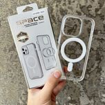 Чохол Space Drop Magsafe Clear Case на всі моделі  IPhone