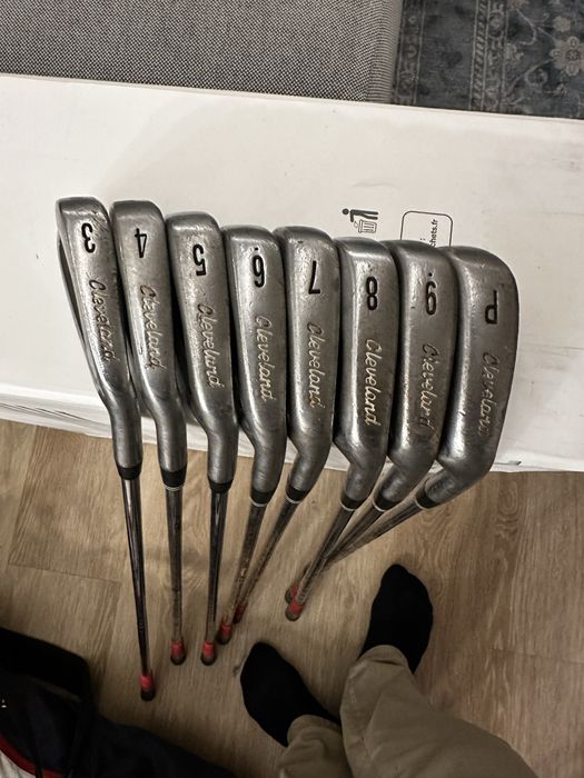 Ferros de golfe Cleveland 3-P (+ 60° Mizuno + saco)