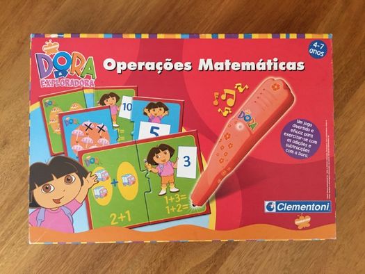 Dora, a exploradora: Operações matemáticas da Clementoni