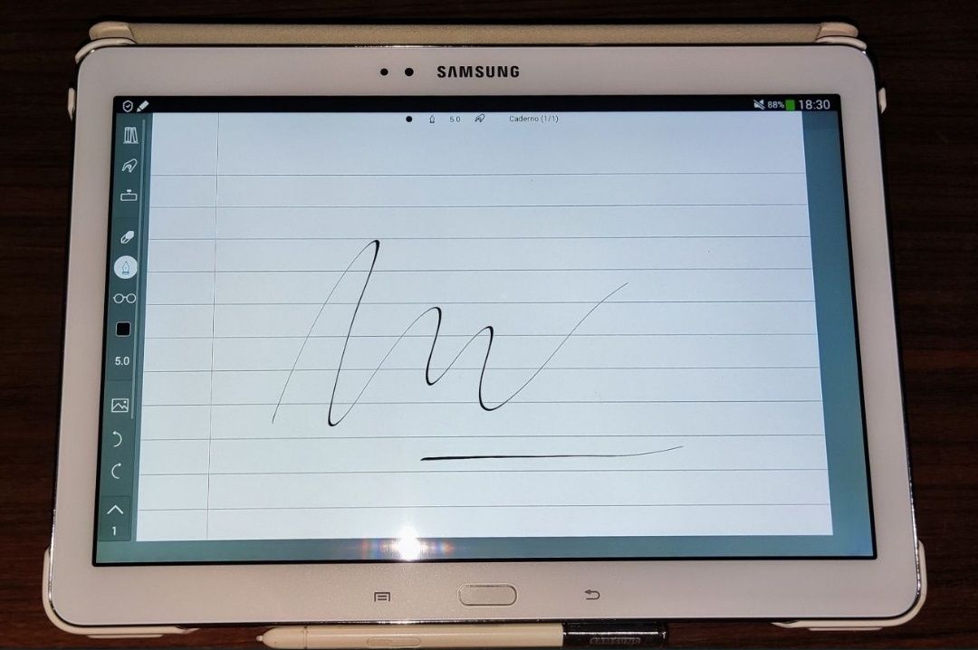 Tablet Samsung Galaxy Note 10 Branco Pérola com EXTRAS e Impressora HP
