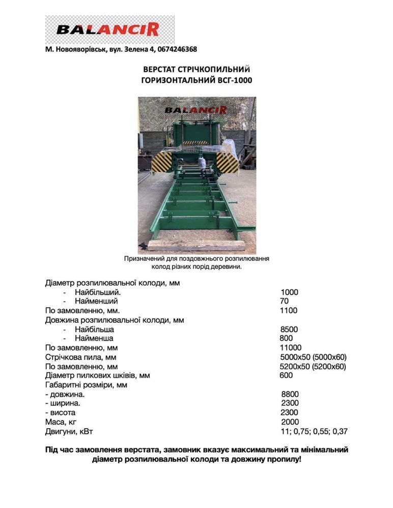 Пилорама Ясень