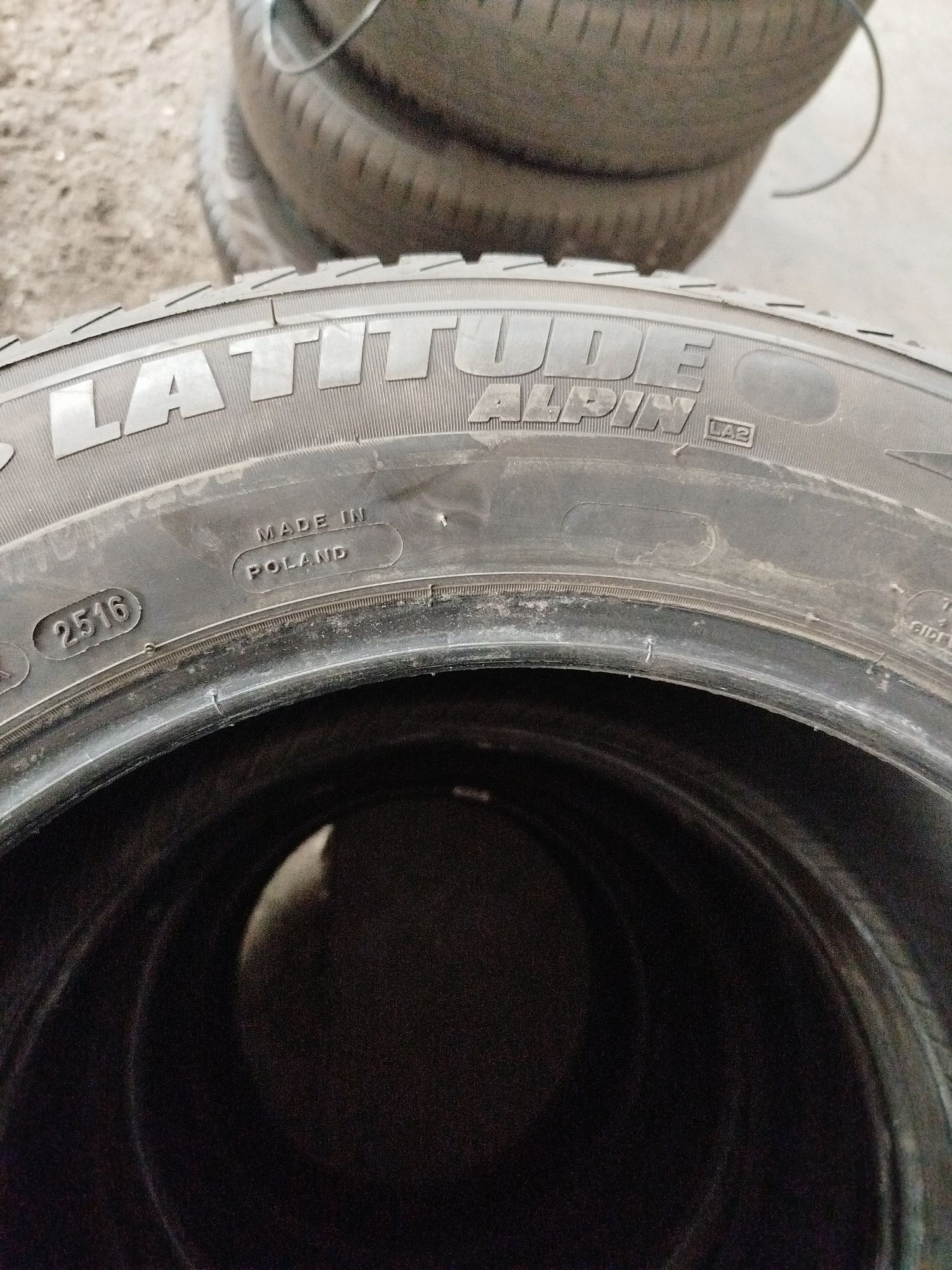 Opony Michelin M+S 255/55/18 bdb