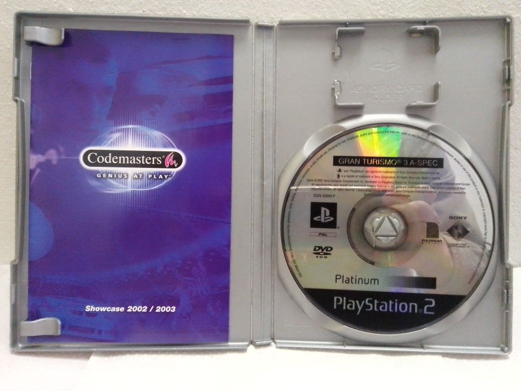 Pack jogos Gran Turismo 3 e 4, para Playstation 2 PS2