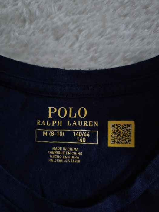 Koszulka Polo Ralph Lauren 128 - 134 - 140 na wiek 8 , 9 a 10 Lat