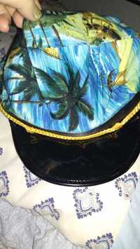 шапка летняя фуражка легкая пальмы море 58-59р мужская