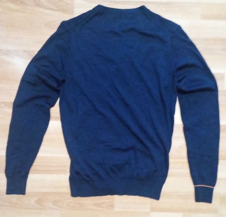 Кардиган 100% тонкий меринос р L мериносова вовна кофта ст нової