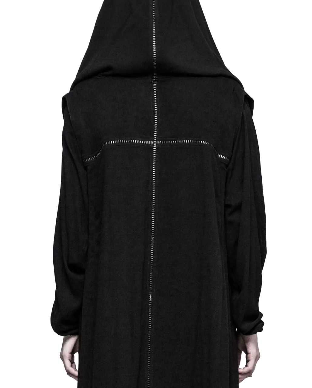 Długa bluza PUNK RAVE black nun killstar halloween witch restyle