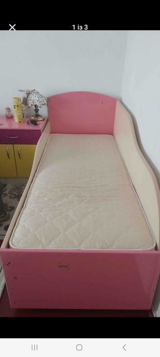 Дитяче ліжко  плюс тумбочка