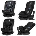 Fotelik samochodowy Lionelo Bastiaan RWF i-Size obrotowy ISOFIX do36kg